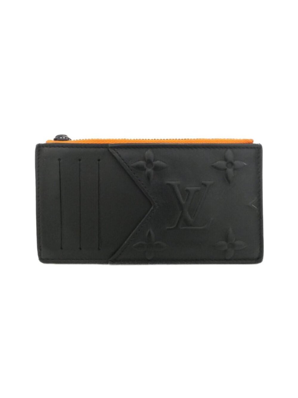Louis Vuitton Monogram Seal Coin Card Holder Case